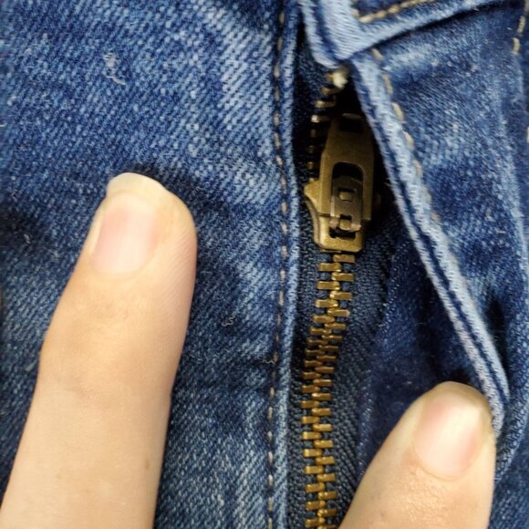 Sidefeel Jeans Womens Size 12 Blue High Waist Straight Leg Stretch Denim - Picture 10 of 12